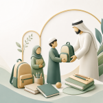 دعم الطلاب بالحقيبة والمستلزمات الدراسية