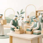 متطوعو جمعية اليسر يشاركون في تجهيز المساعدات